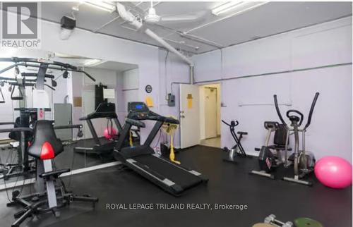#603 -45 Pond Mills Rd, London, ON - Indoor Photo Showing Gym Room