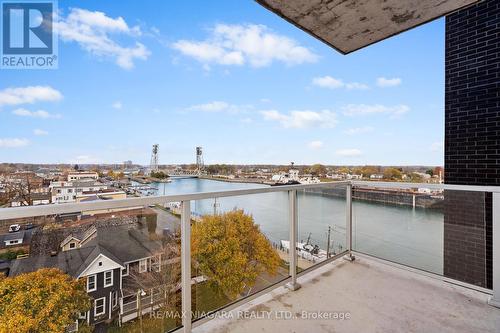 605 - 118 West Street, Port Colborne, ON - Outdoor With Body Of Water With Balcony With View