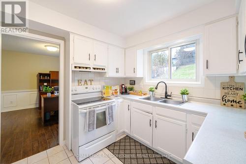 62 Terrace Dr, Hamilton, ON - Indoor Photo Showing Kitchen With Double Sink