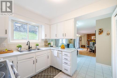 62 Terrace Dr, Hamilton, ON - Indoor Photo Showing Kitchen With Double Sink