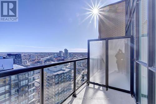 #2712 -108 Garment St, Kitchener, ON - Outdoor With Balcony With View With Exterior