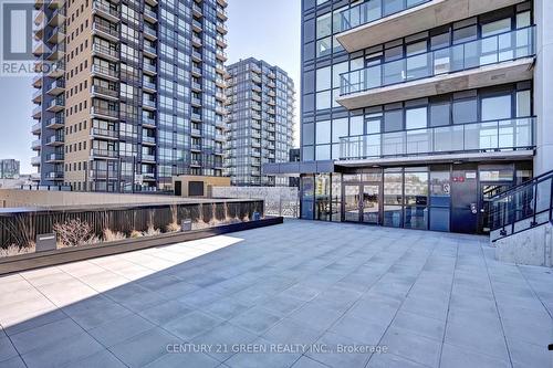 #2712 -108 Garment St, Kitchener, ON - Outdoor With Balcony With Facade