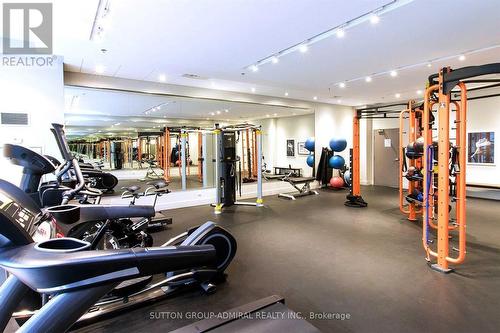 840 - 68 Abell Street, Toronto, ON - Indoor Photo Showing Gym Room