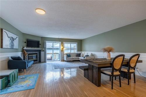 263 Plains Road W|Unit #4, Burlington, ON - Indoor Photo Showing Living Room With Fireplace