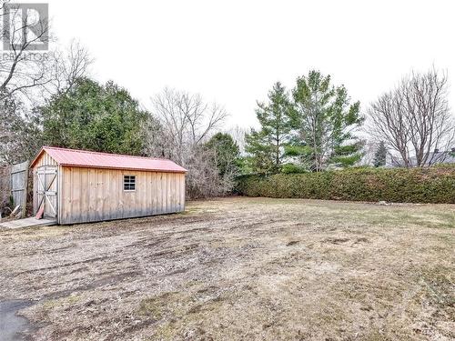 Standalone shed not included in sale - 5967 Perth Street, Ottawa, ON 