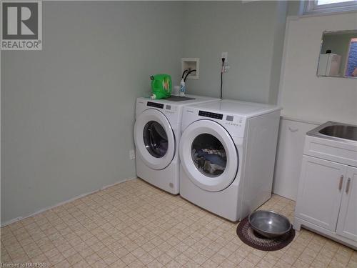 Laundry - 150 Cambridge Street, Paisley, ON - Indoor Photo Showing Laundry Room