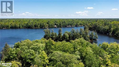 Six Mile Lake Island In Front of Property - 108 Red Hawk Road, Port Severn, ON 