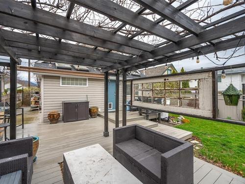 564 Papineau Street, Penticton, BC - Outdoor With Deck Patio Veranda With Exterior