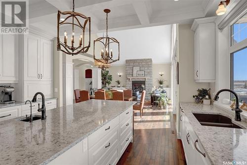 330 Spruce Creek Drive, Edenwold Rm No. 158, SK - Indoor Photo Showing Kitchen With Upgraded Kitchen