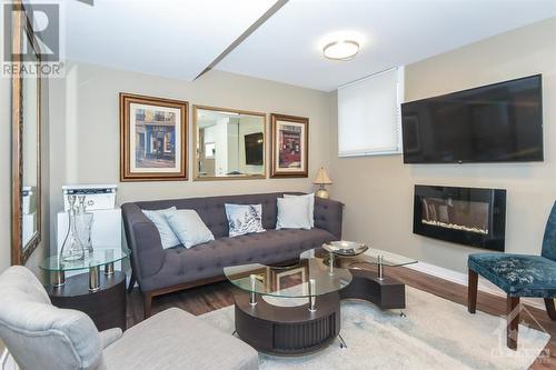 1831 Belval Crescent, Ottawa, ON - Indoor Photo Showing Living Room With Fireplace