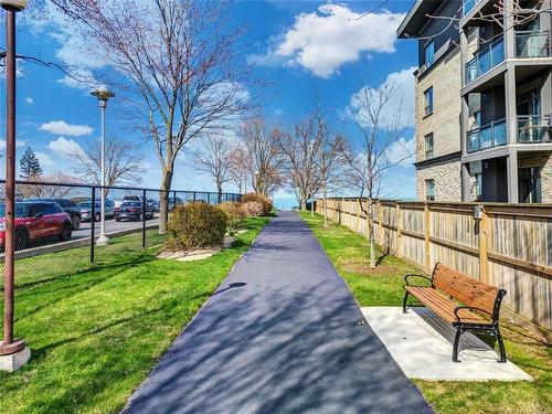 Walkway to lake - 301 Frances Avenue|Unit #203, Stoney Creek, ON - Outdoor With Balcony