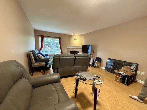 303 16233 82 Ave Avenue, Surrey, BC - Indoor Photo Showing Living Room With Fireplace