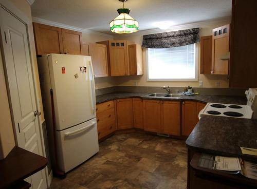 505 3A Avenue, Nakusp, BC - Indoor Photo Showing Kitchen With Double Sink