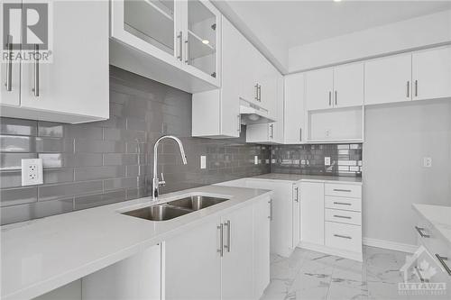 410 Fleet Canuck Private, Ottawa, ON - Indoor Photo Showing Kitchen With Double Sink With Upgraded Kitchen