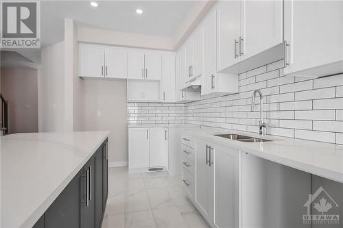 450 Fleet Canuck Private, Ottawa, ON - Indoor Photo Showing Kitchen With Double Sink With Upgraded Kitchen