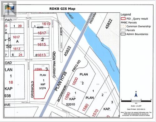 Lot 1 Griswald Road, Christina Lake, BC 