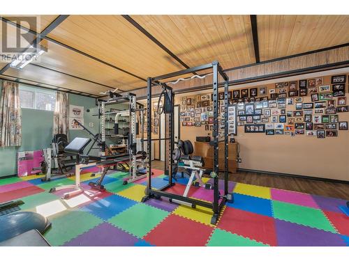 7688 Mountain Drive, Anglemont, BC - Indoor Photo Showing Gym Room