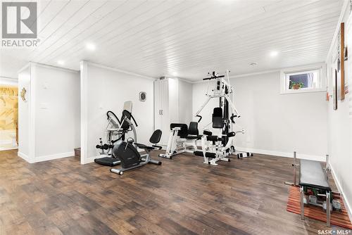 1605 Canterbury Lane, Regina, SK - Indoor Photo Showing Gym Room