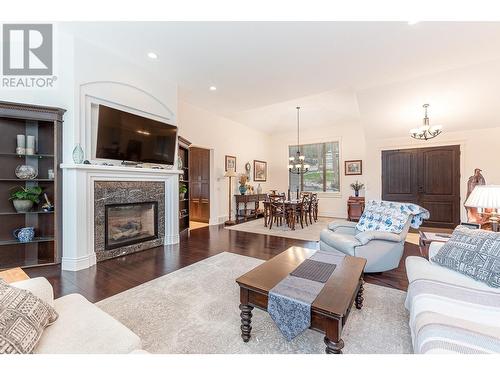 3131 20 Street Ne, Salmon Arm, BC - Indoor Photo Showing Living Room With Fireplace