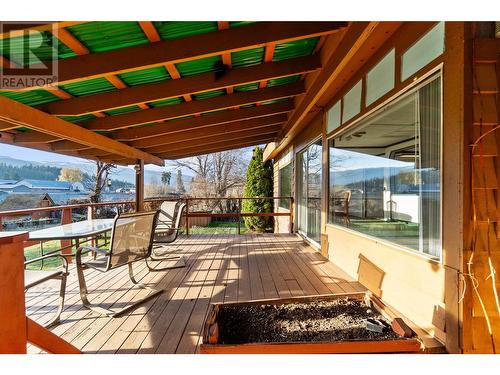 123 Riverdale Drive, Enderby, BC - Outdoor With Deck Patio Veranda With Exterior