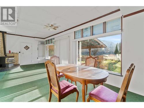 123 Riverdale Drive, Enderby, BC - Indoor Photo Showing Dining Room