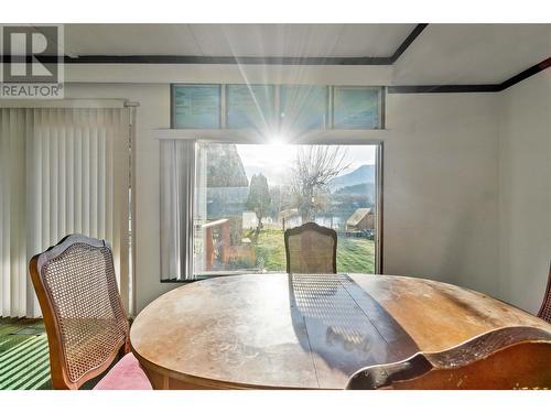 123 Riverdale Drive, Enderby, BC - Indoor Photo Showing Dining Room