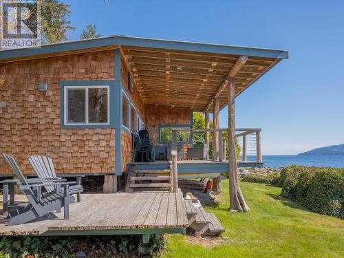 8863 Stark Road, Powell River, BC - Outdoor With Body Of Water