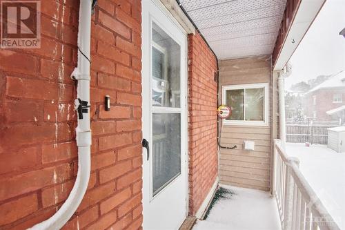 Secondary Door - 166 Mcgillivray Street, Ottawa, ON - Outdoor With Exterior