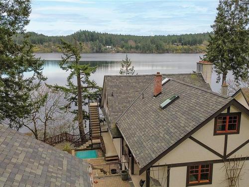 4895 Prospect Lake Rd, Saanich, BC - Outdoor With Body Of Water With View