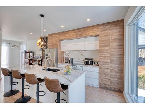 Cuisine - 512 Rue Du Boisé, Acton Vale, QC - Indoor Photo Showing Kitchen With Upgraded Kitchen