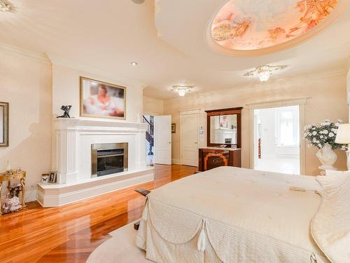 Master bedroom - 584 Rue Du Chenal, Repentigny (Repentigny), QC - Indoor With Fireplace
