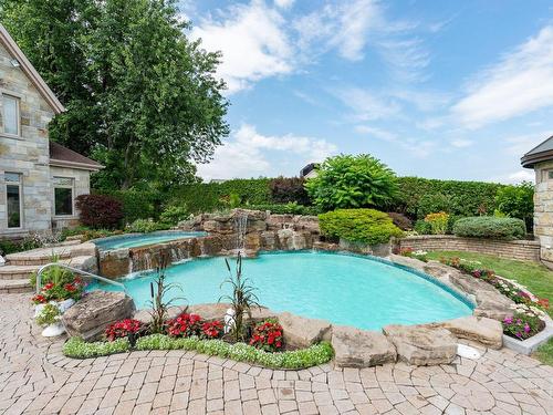 Piscine - 584 Rue Du Chenal, Repentigny (Repentigny), QC - Outdoor With In Ground Pool With Backyard