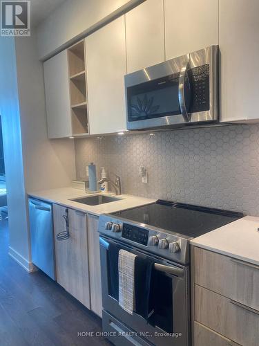 701 - 30 Ordnance Street S, Toronto, ON - Indoor Photo Showing Kitchen With Stainless Steel Kitchen
