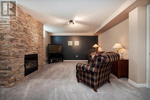6 Versailles Crescent, Barrie, ON - Indoor With Fireplace