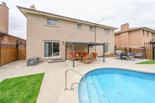 68 Montmorency Drive, Hamilton, ON - Outdoor With In Ground Pool With Deck Patio Veranda With Exterior