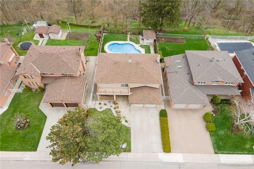 68 Montmorency Drive, Hamilton, ON - Outdoor With Above Ground Pool