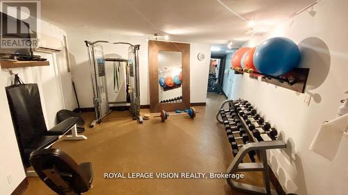 #1504 -250 Queens Quay W, Toronto, ON - Indoor Photo Showing Gym Room