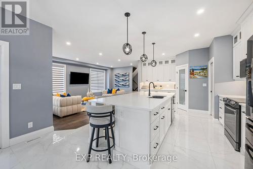 81 Woodland Cres, Tillsonburg, ON - Indoor Photo Showing Kitchen With Upgraded Kitchen