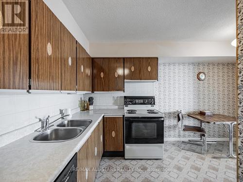 #Ph 2503 -75 Emmett Ave, Toronto, ON - Indoor Photo Showing Kitchen With Double Sink