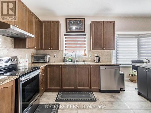 27 Locarno Street, Brampton, ON - Indoor Photo Showing Kitchen With Double Sink