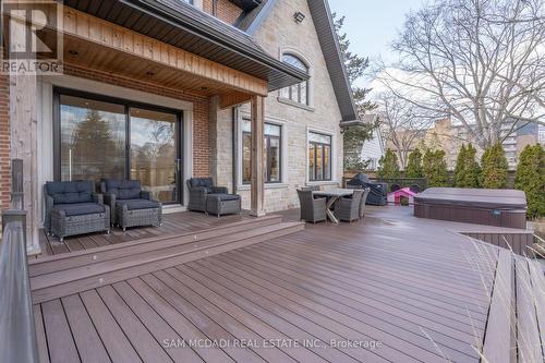 927 The Greenway, Mississauga, ON - Outdoor With Deck Patio Veranda With Exterior