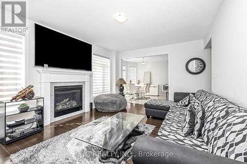 70 Monarch Dr, Halton Hills, ON - Indoor Photo Showing Living Room With Fireplace