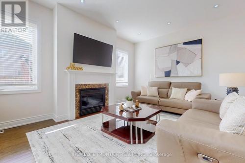 46 Antorisa Ave, Vaughan, ON - Indoor Photo Showing Living Room With Fireplace