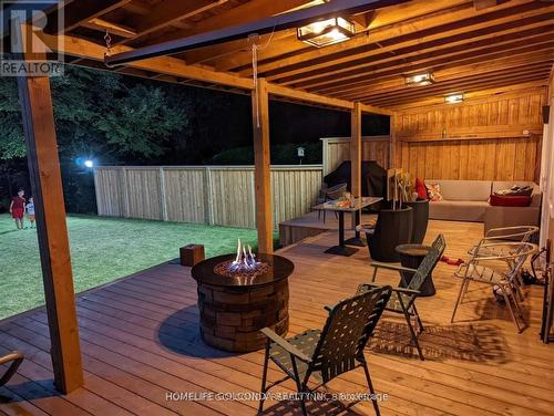 168 Three Valleys Drive, Toronto, ON - Outdoor With Deck Patio Veranda With Exterior