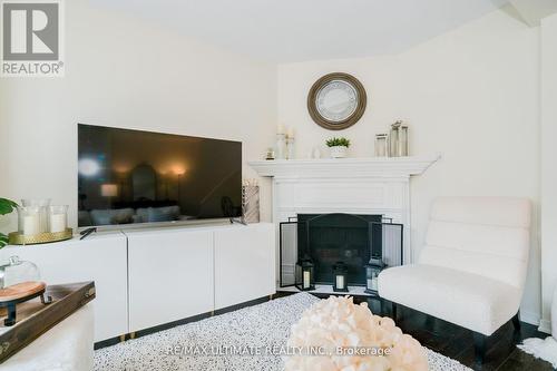 #2 -69 Upper Canada Dr, Toronto, ON - Indoor Photo Showing Living Room With Fireplace