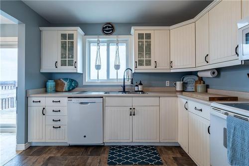 769 Kings Row, Dunnville, ON - Indoor Photo Showing Kitchen With Double Sink