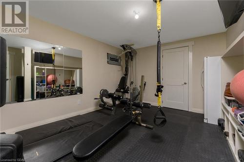11 Mountain Street, Halton Hills, ON - Indoor Photo Showing Gym Room