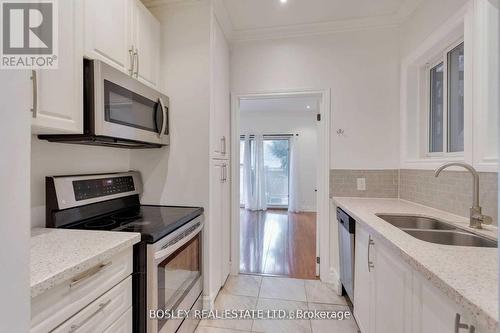 Main - 123 Seaton Street, Toronto, ON - Indoor Photo Showing Kitchen With Double Sink
