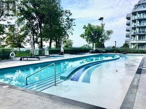 #129 -3500 Lakeshore Rd W, Oakville, ON - Outdoor With In Ground Pool