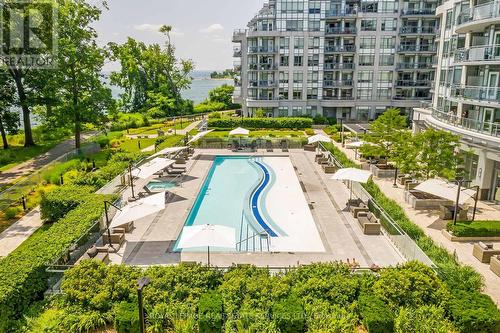 129 - 3500 Lakeshore Road W, Oakville, ON - Outdoor With In Ground Pool